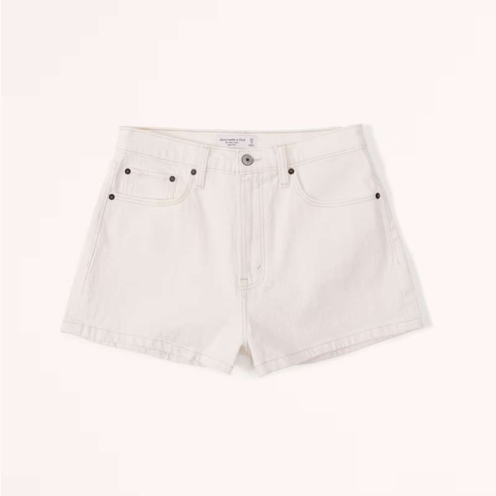 Abercrombie Curve Love High Rise Mom Short